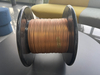 Extruded ETFE flat wire for motor winding